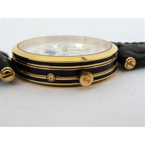 vintage gucci moon phase watch